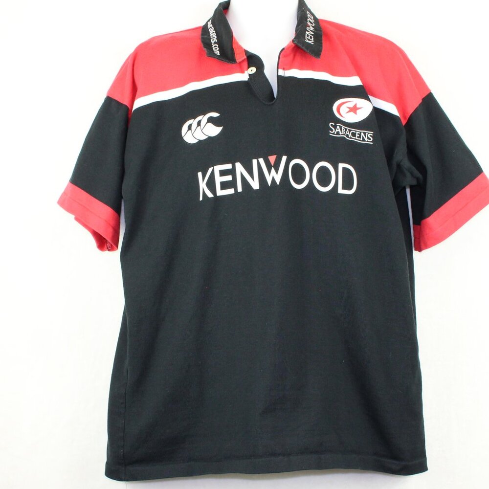 Vintage Canterbury  Saracens Club London UK  Rugby Jersey Mens 2XL